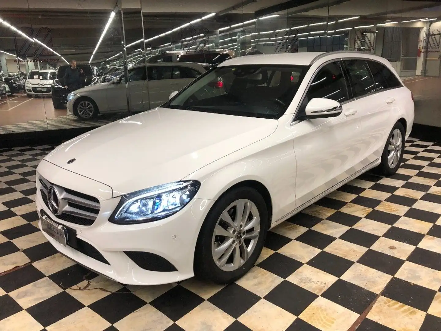Mercedes-Benz C 220 d S.W. Auto Sport Plus Blanco - 1