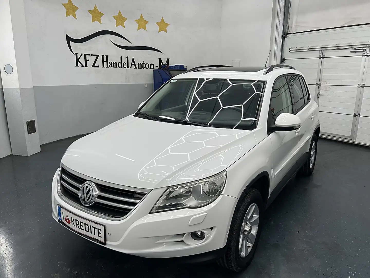 Volkswagen Tiguan 2,0 TDI 4Motion AUTOMATIK * NAVIGATIONSSYSTEM* ... Weiß - 1