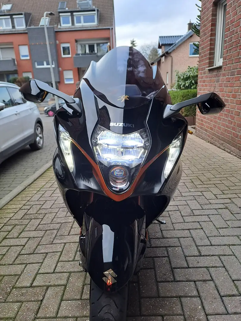 Suzuki Hayabusa Gen. 3 *1. Hd*Inspek.+TÜV neu*Quickshift*Tempom Fekete - 2