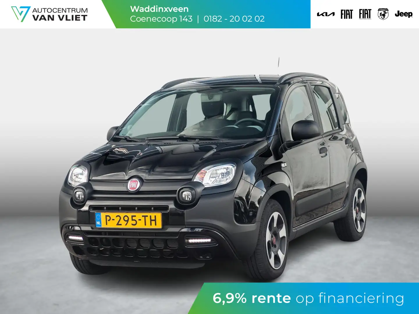 Fiat Panda Hybrid City Cross | Clima | Dakrails | Mistlampen Zwart - 1