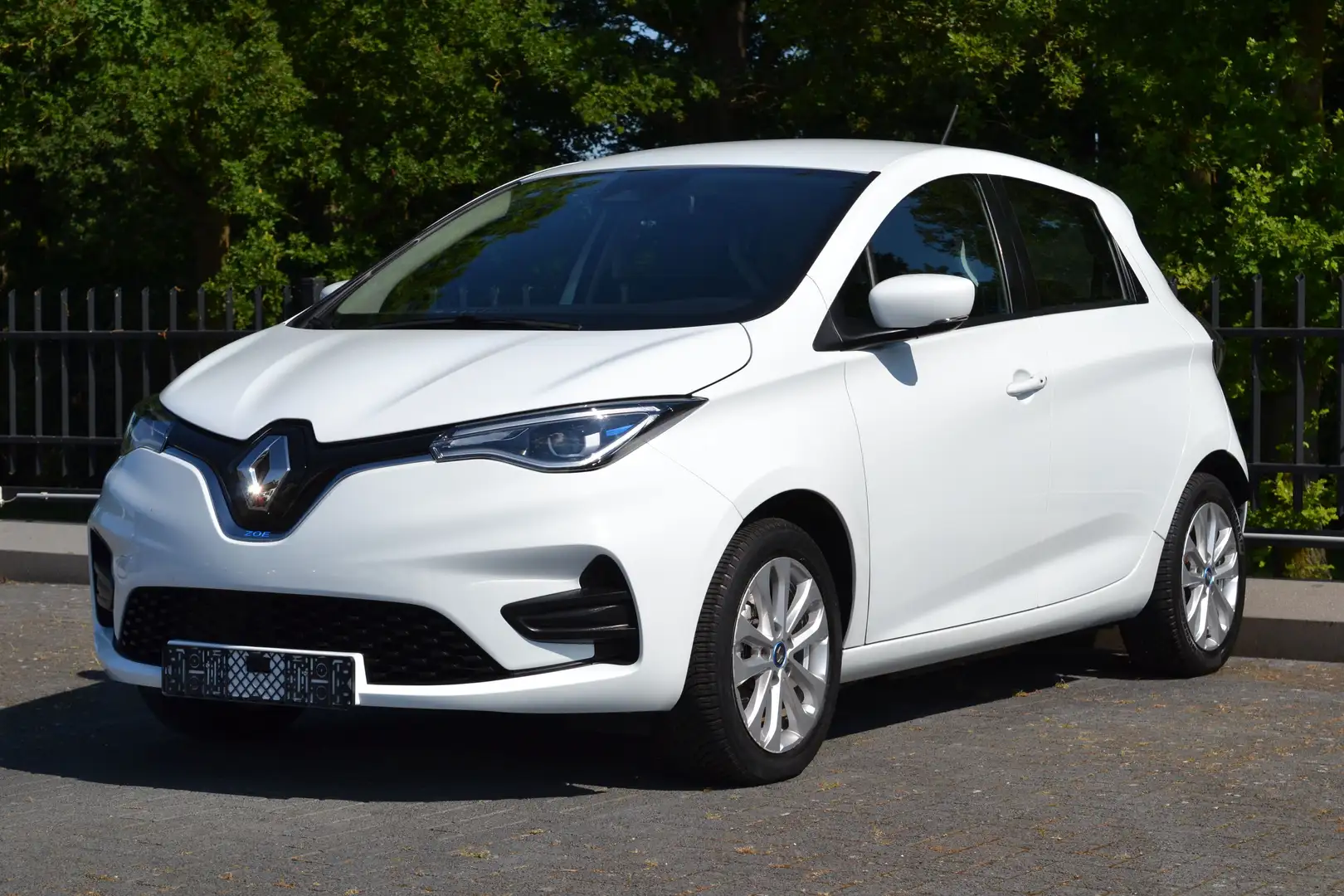 Renault ZOE R 110 Experience 52 kWh Huuraccu Blanc - 1