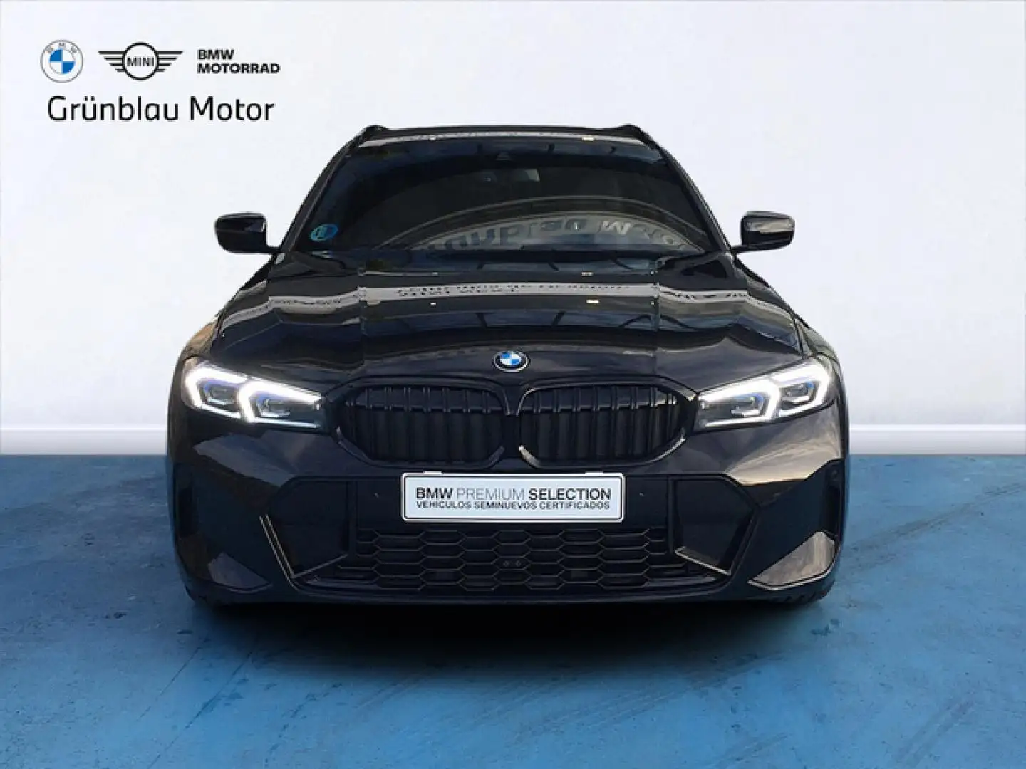 BMW 320 320dA Touring Azul - 2