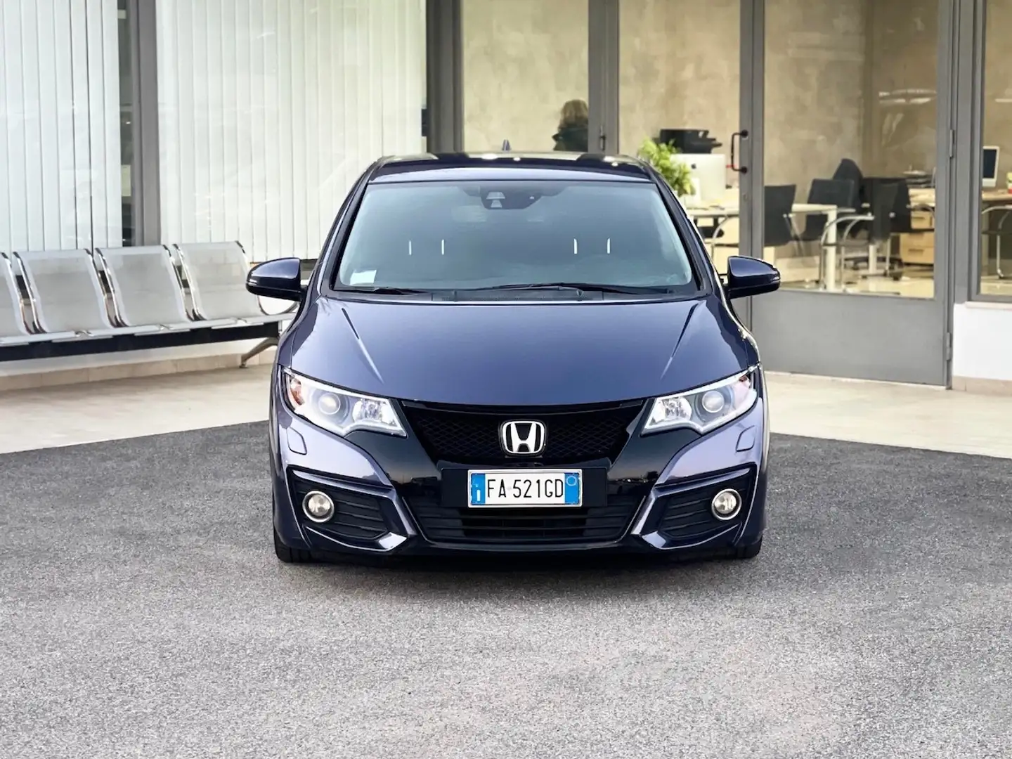 Honda Civic 1.4 Benzina 99CV E6 - 2015 Bleu - 2