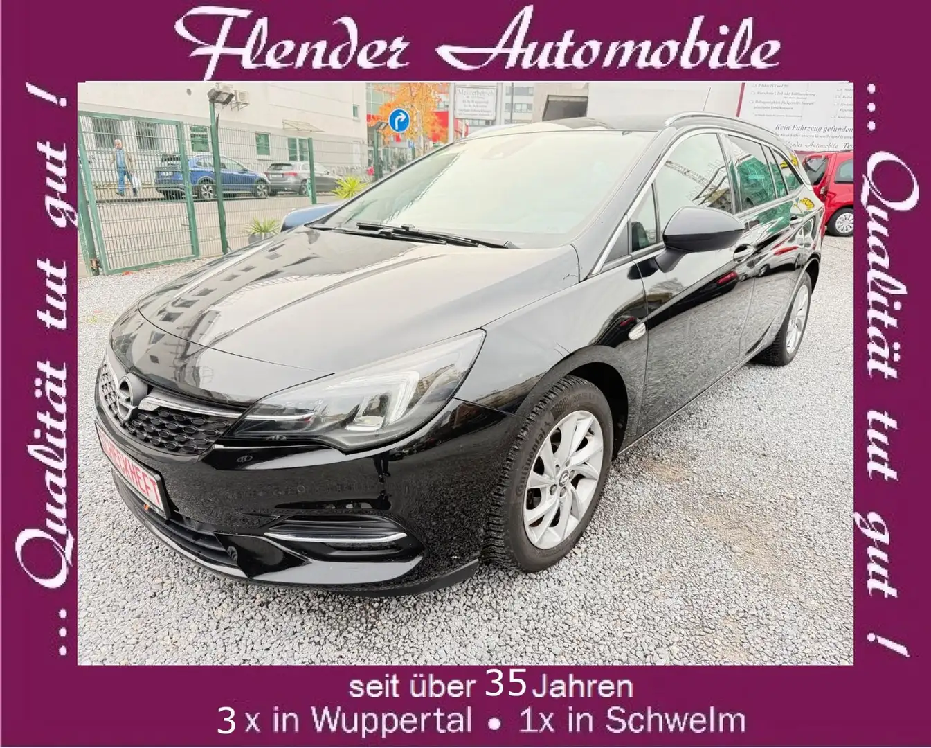 Opel Astra K ST Elegance inkl. 3 Jahre Hausgarantie ! Noir - 1