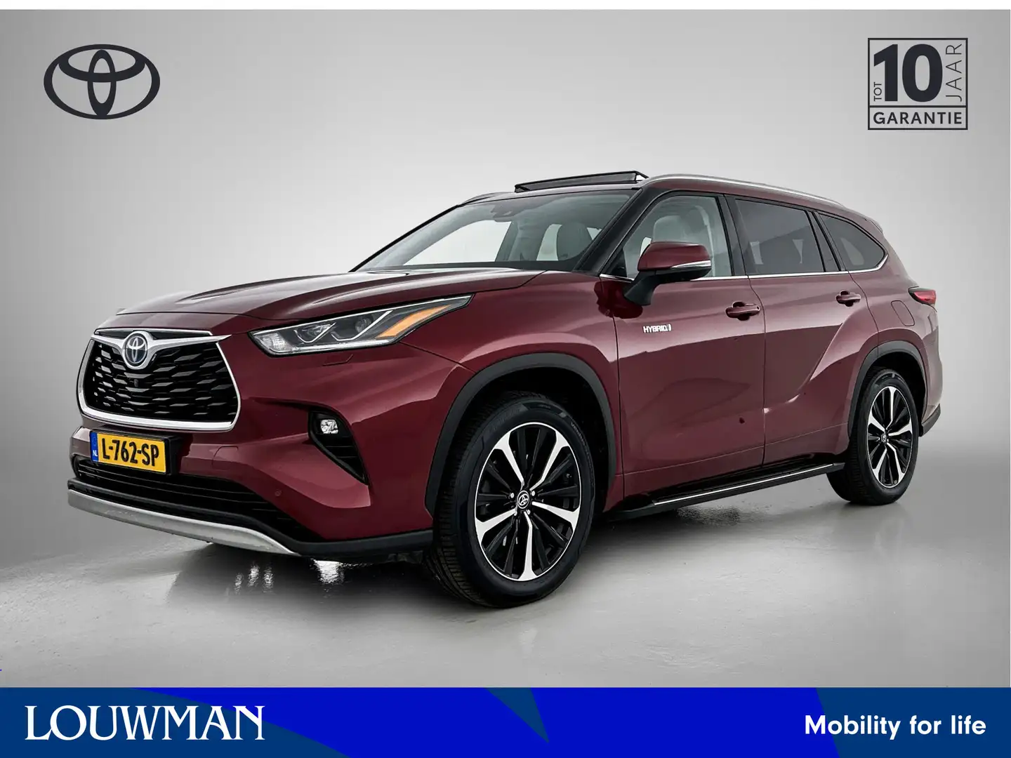 Toyota Highlander 2.5 AWD Hybrid Business Plus | Afneembare trekhaak Rood - 1
