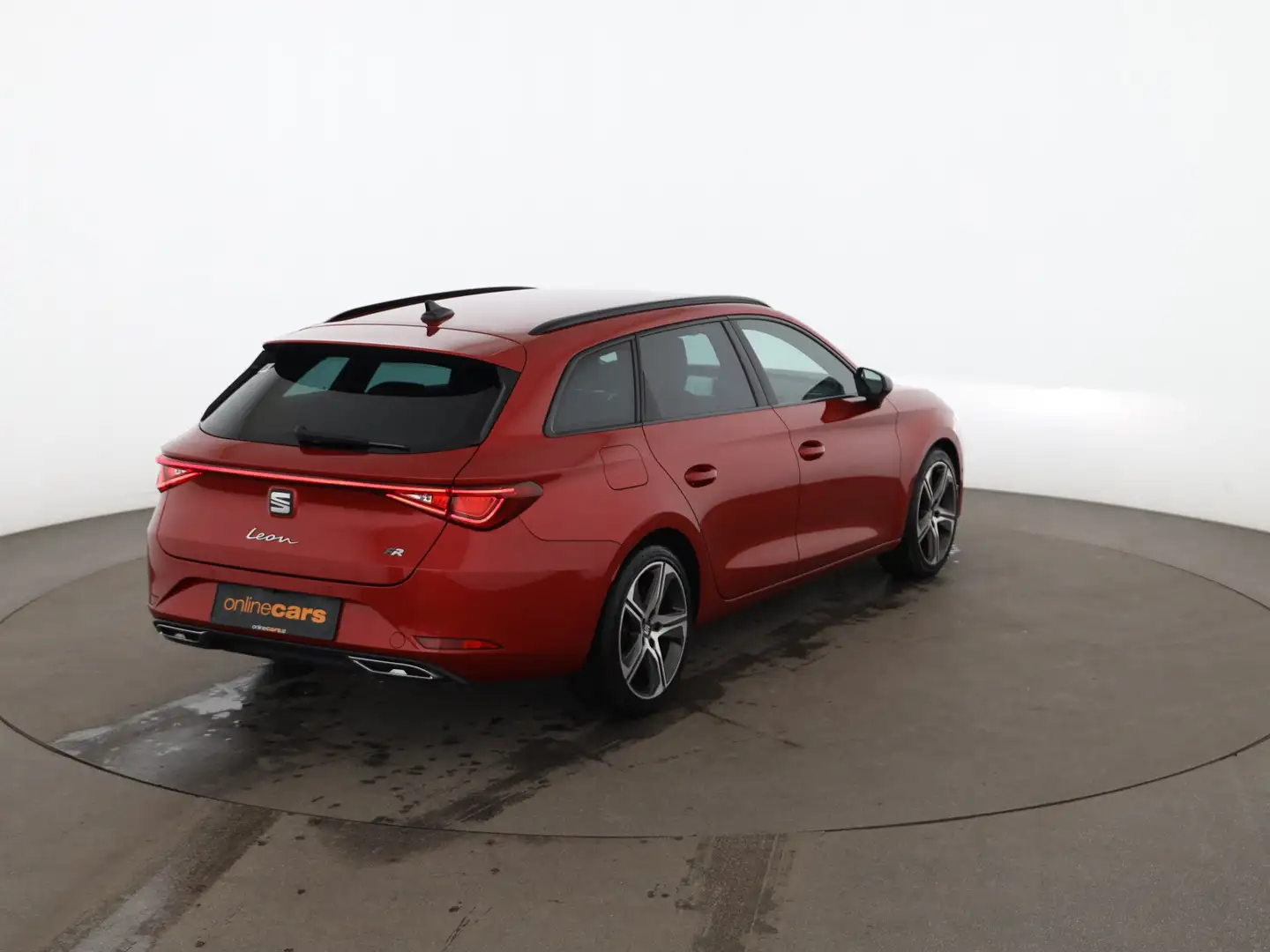 SEAT Leon SP 1.5 eTSI FR Aut LED RADAR LEDER NAV R-CAM Rouge - 2
