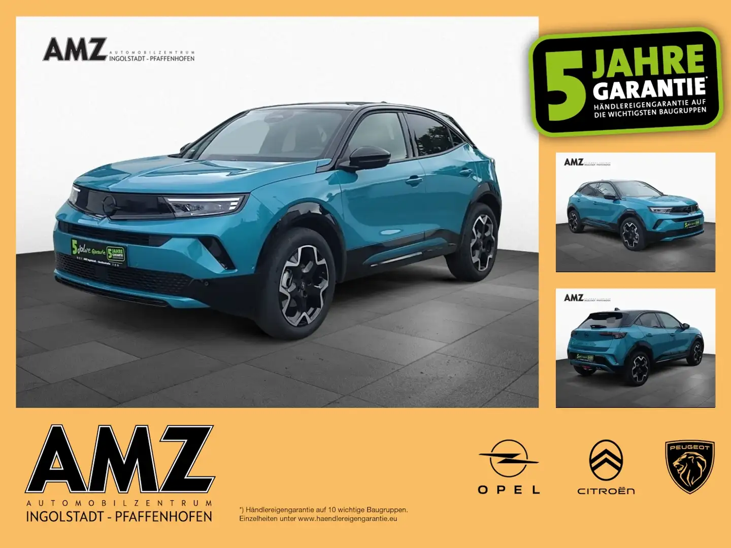 Opel Mokka GS-Line NAVI Drive-Assist Winter-P KAM PDC Grün - 1