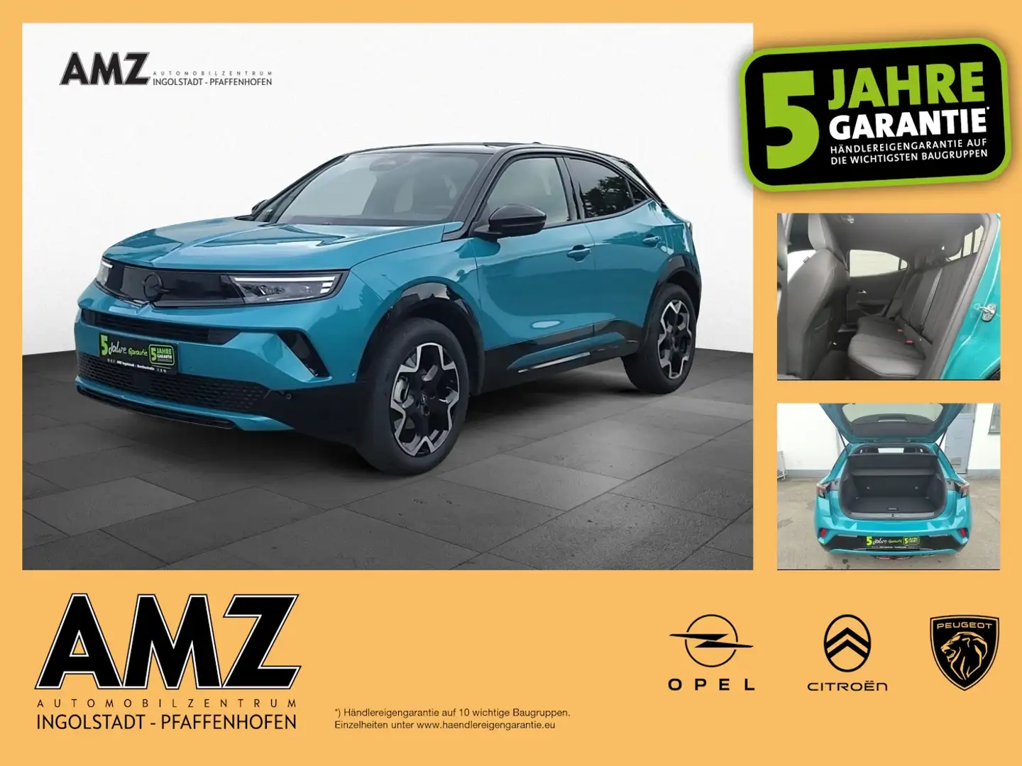 Opel Mokka GS-Line NAVI Drive-Assist Winter-P KAM PDC Grün - 1