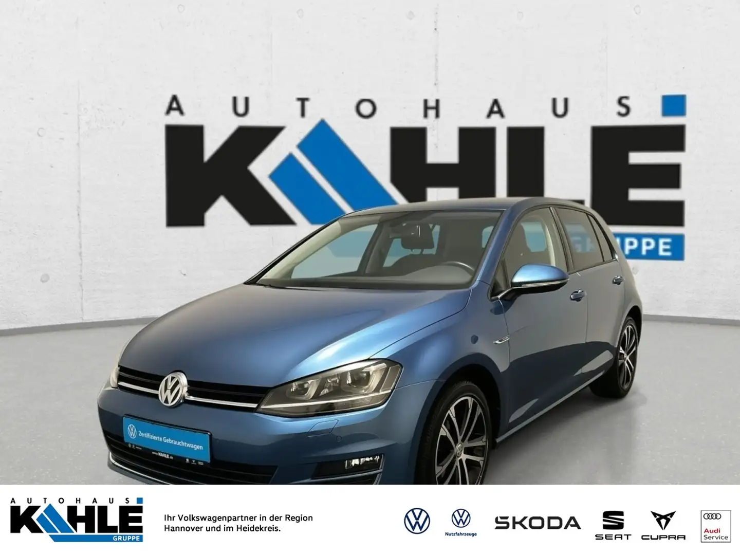 Volkswagen Golf VII 1.4 TSI DSG Lounge BMT Klima Xenon Blau - 1