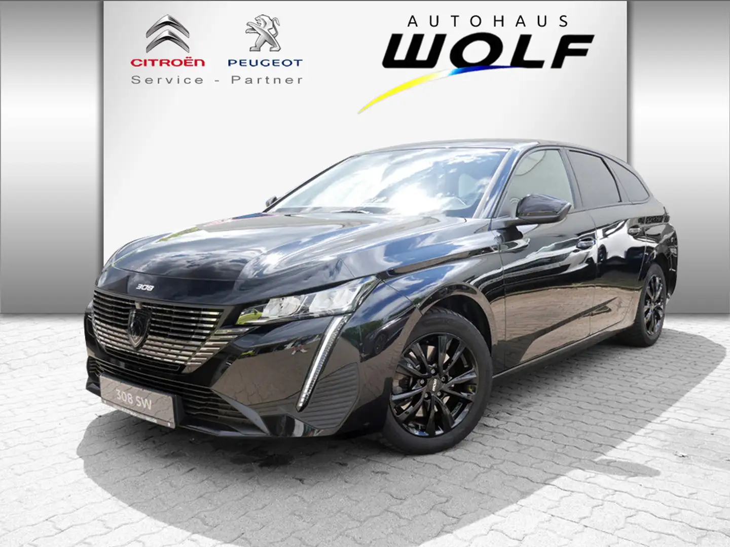 Peugeot 308 SW Allure Pack BlueHDi 130 NAVI ACC LED Zwart - 1
