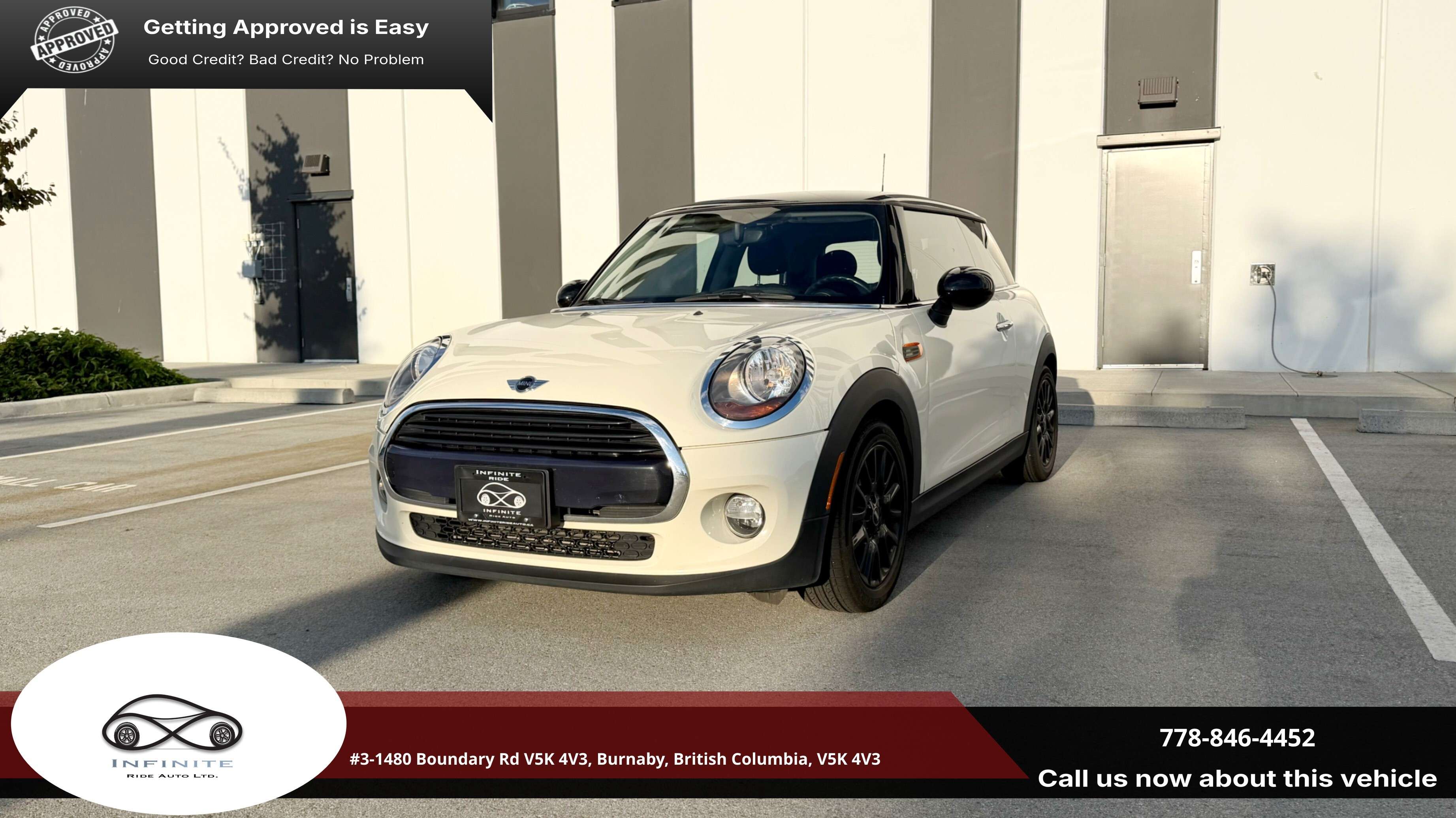 2017 MINI 3 Door 3dr HB/ Manual/BC Car — снимка 1