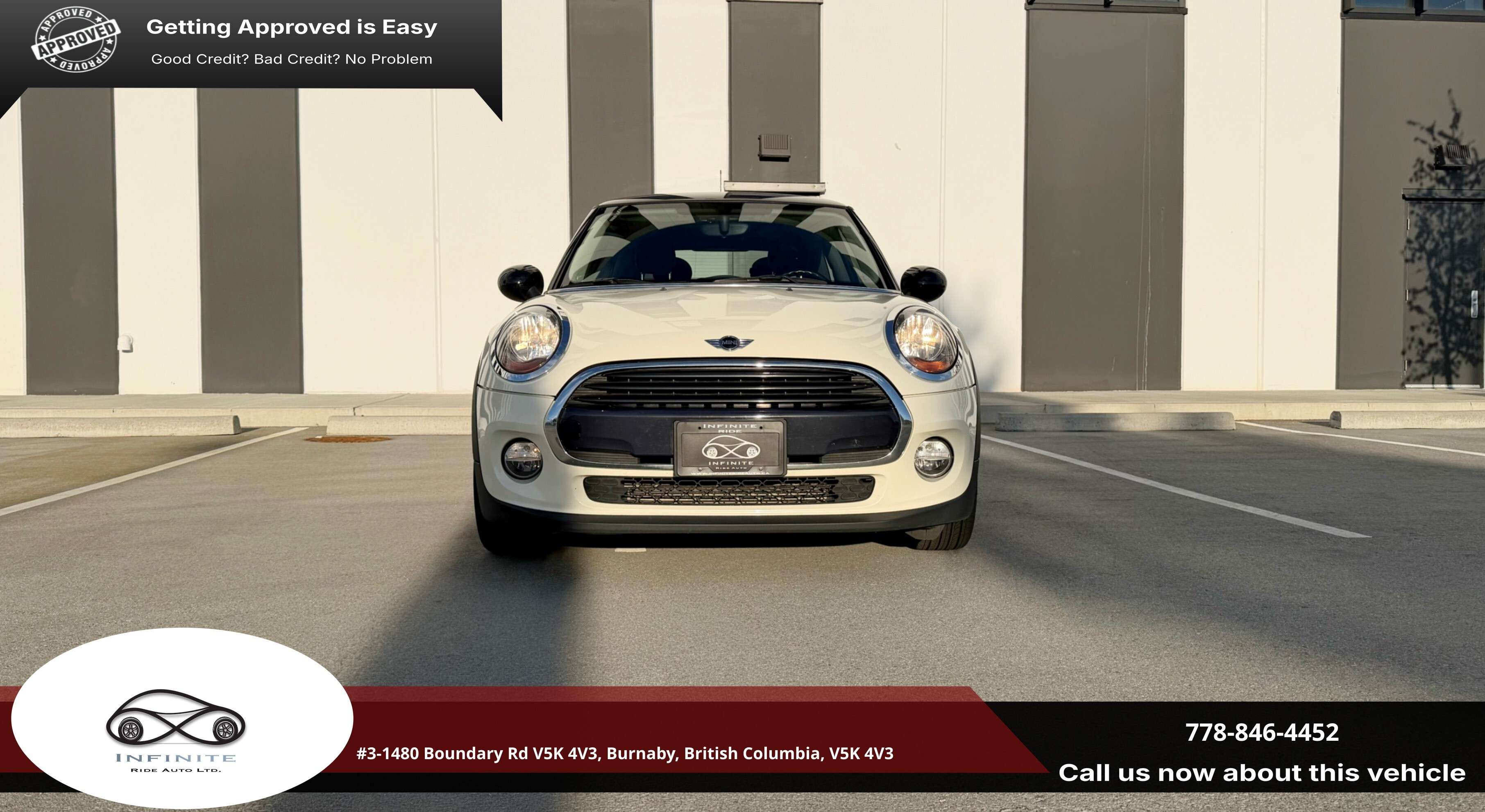 2017 MINI 3 Door 3dr HB/ Manual/BC Car — снимка 1