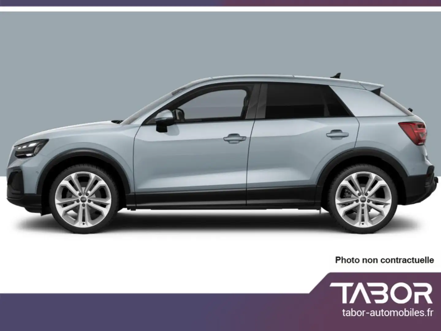 Audi Q2 30 TDI 116 LED radars Clim MMI Radio+ Blanc - 2
