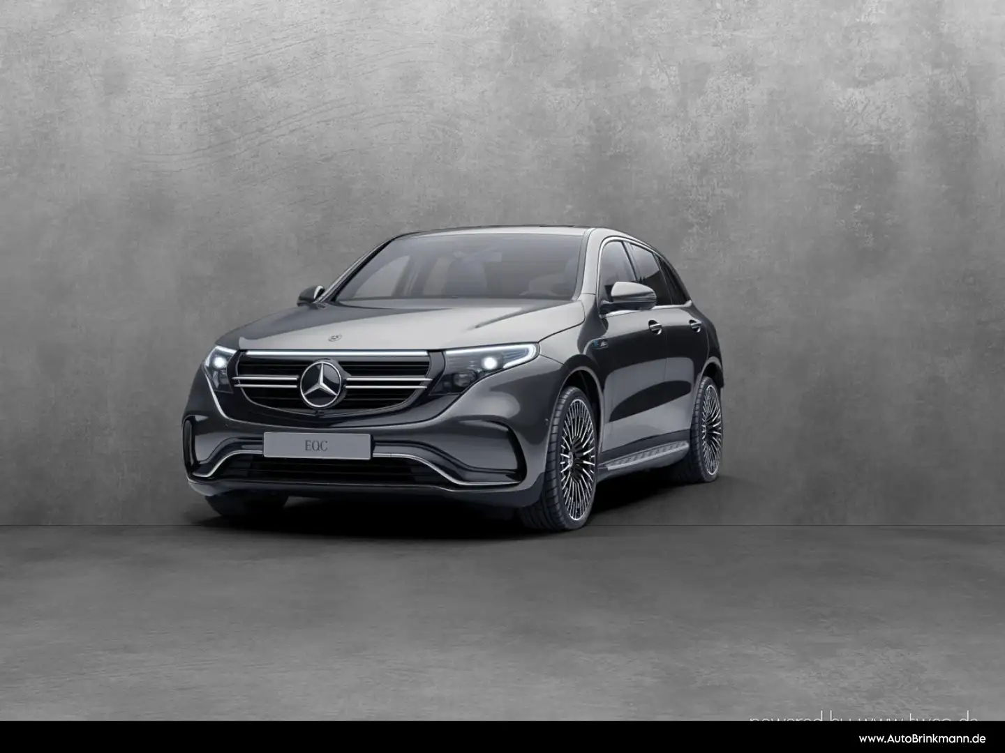 Mercedes-Benz EQC 400 EQC 400 4MATIC AMG-LINE/AHK/HEAD-UP/PANO/360°KAM Gris - 2