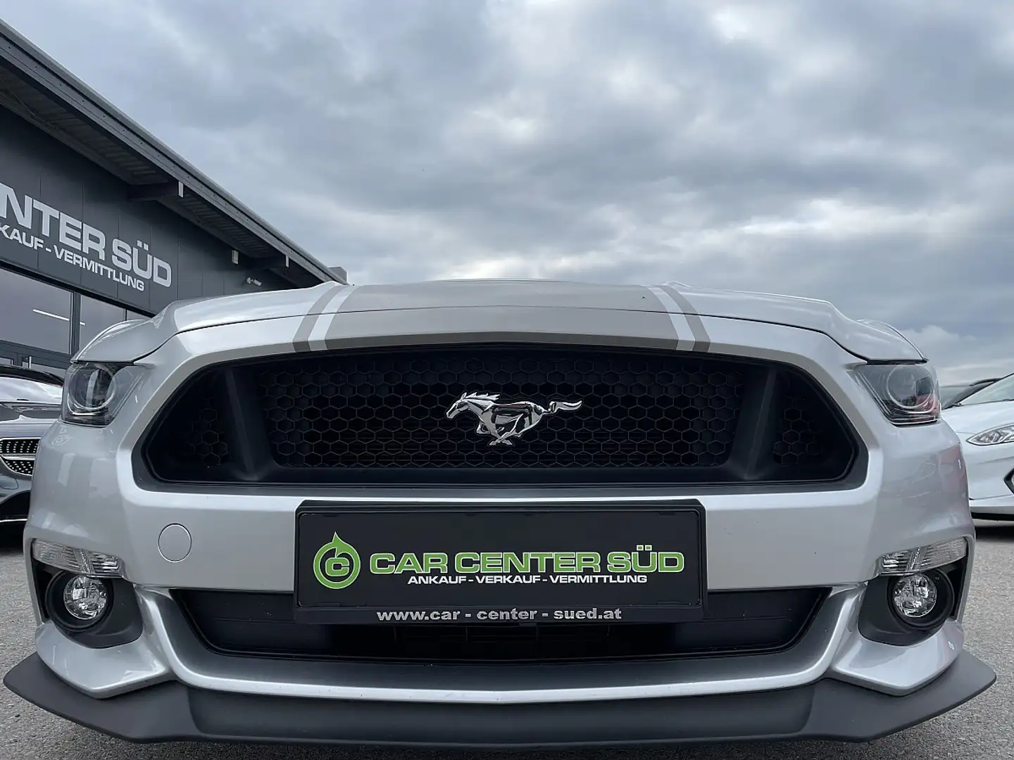 Ford Mustang 5,0 Ti-VCT V8 GT Cabrio Aut. Silber - 2