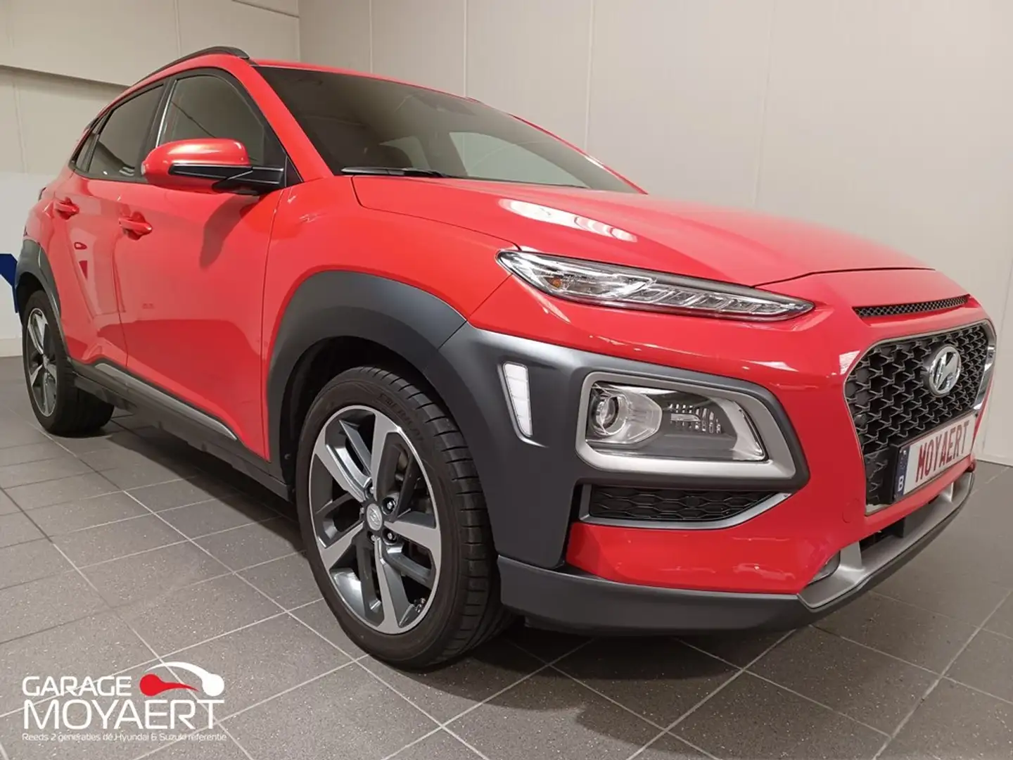 Hyundai KONA 1.6 T-GDi 4WD 7-DCT Sky |leder|camera|pdc|navi Orange - 1