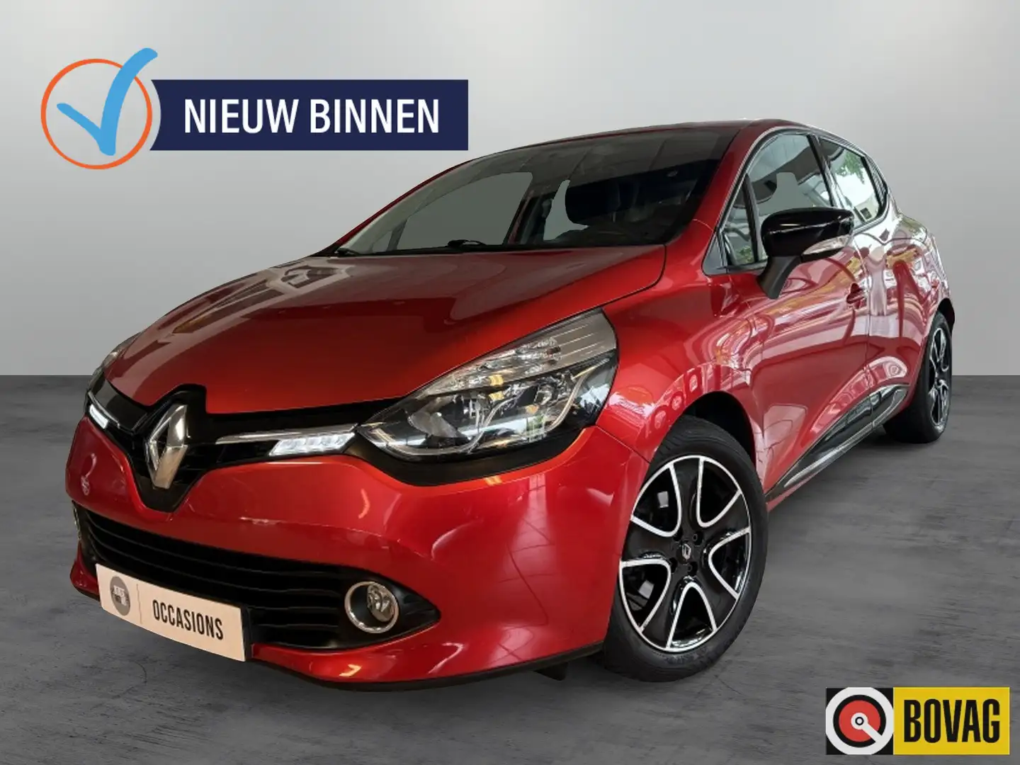 Renault Clio 0.9 TCe Expression Cruise Navi Airco Nap Rood - 1