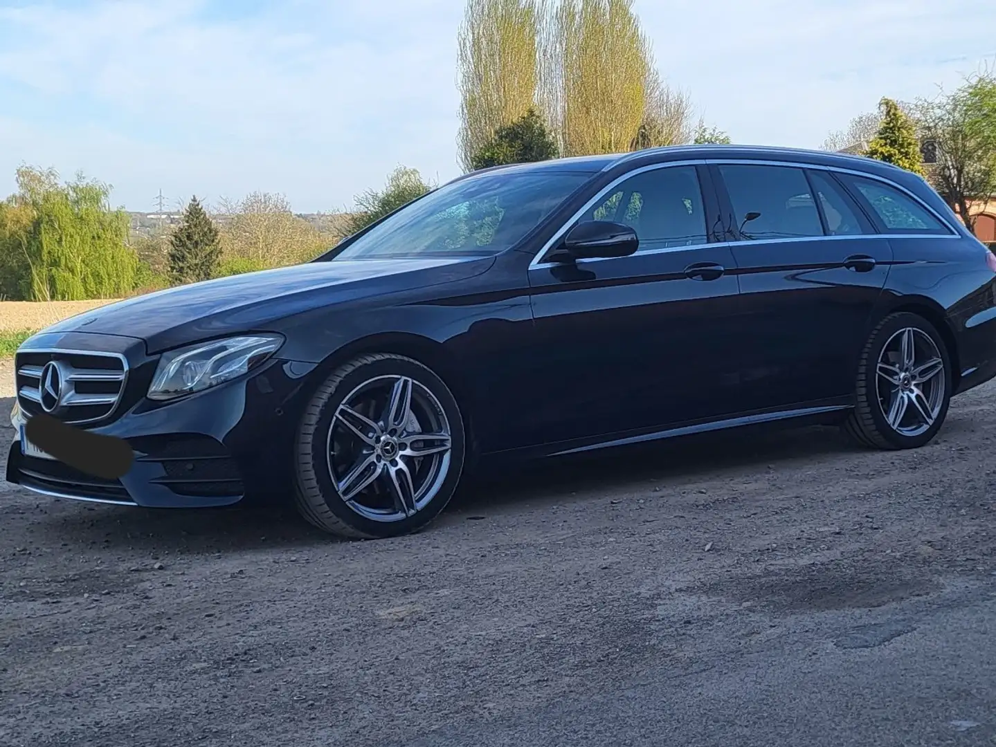 Mercedes-Benz E 200 d Business Solution AMG(EU6d-TEMP) Bleu - 2
