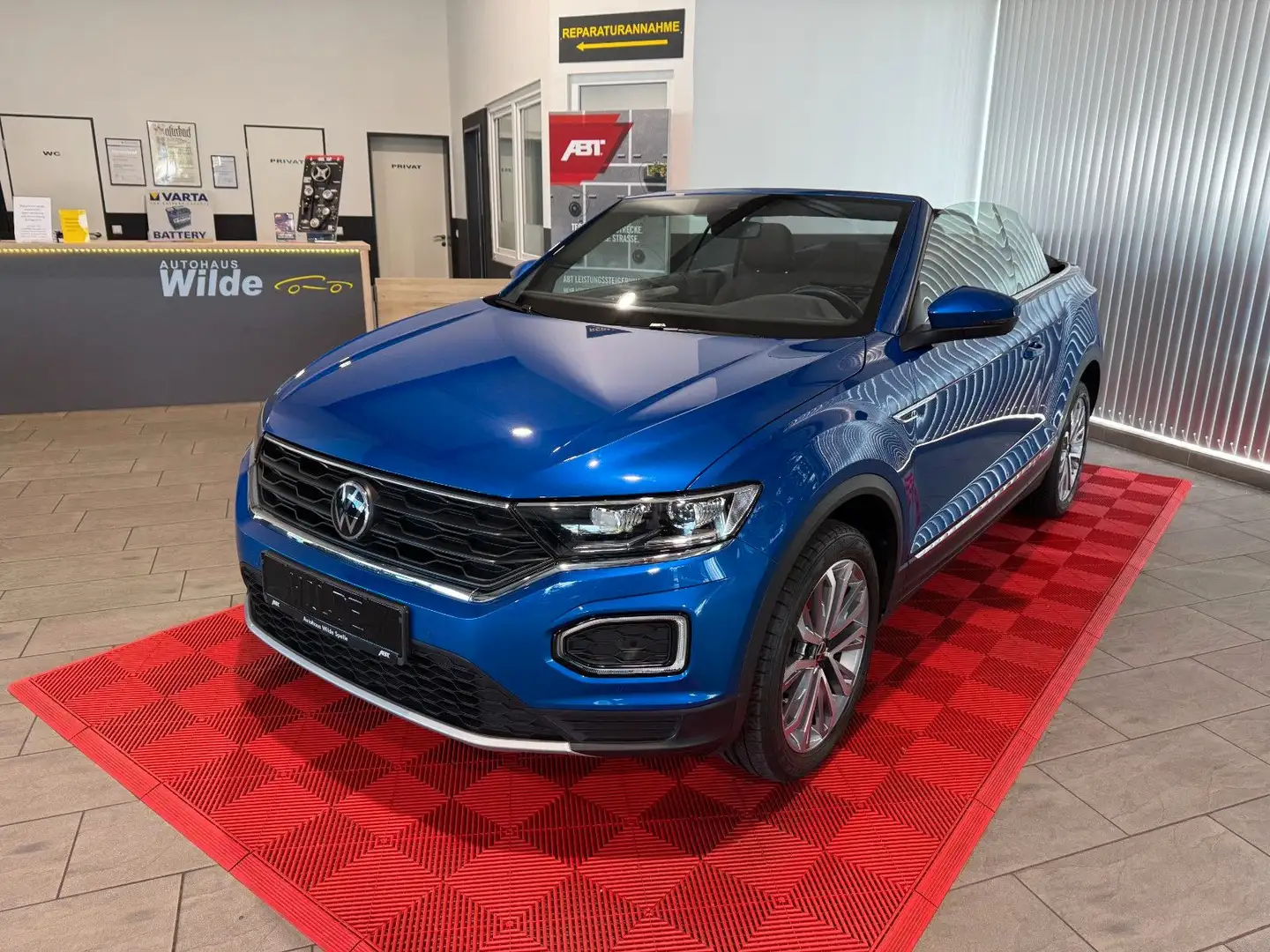 Volkswagen T-Roc Cabriolet Style Navi LED PDC ACC Blau - 1