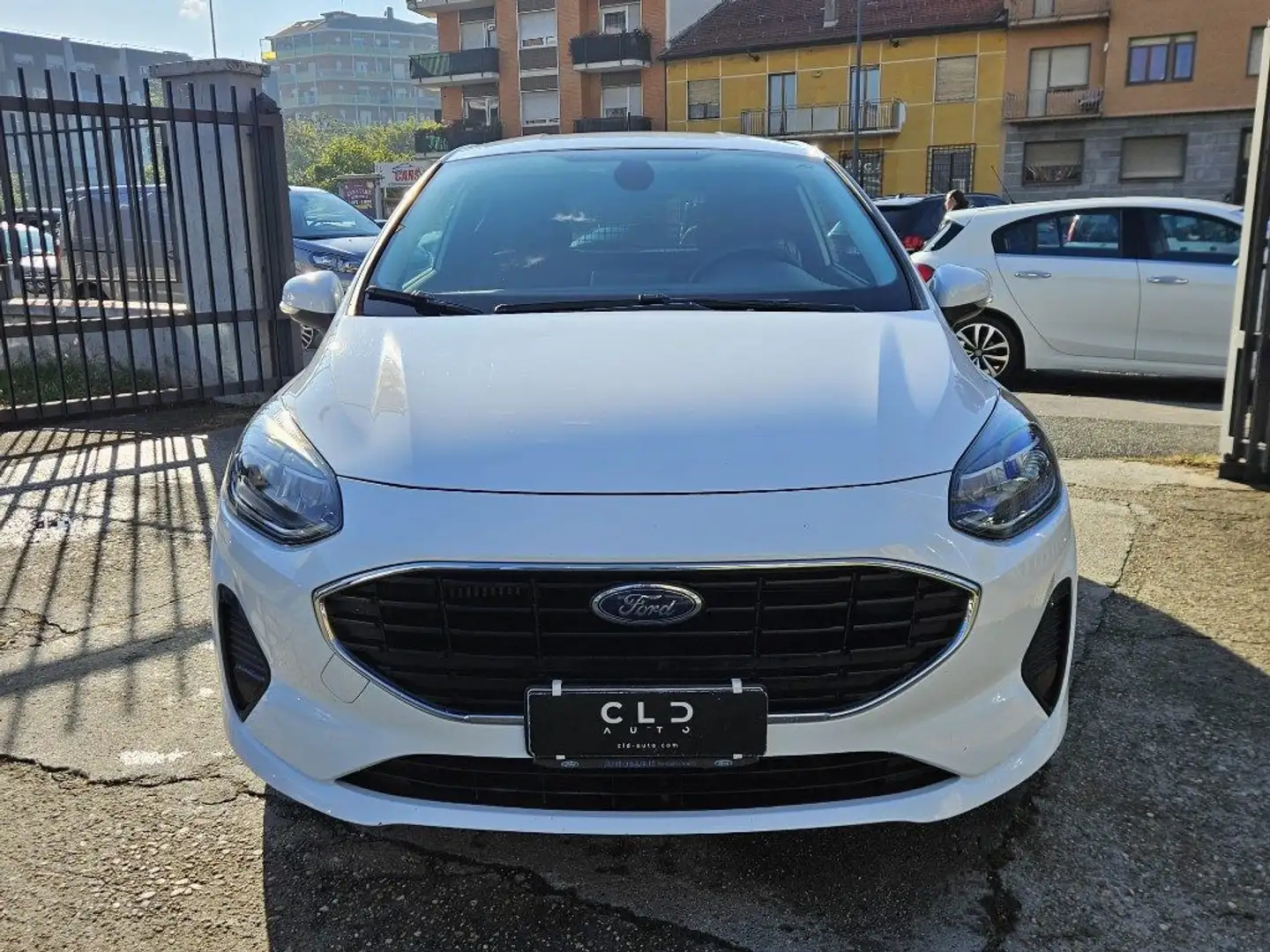 Ford Fiesta 1.0 EcoBoost Hybrid 125 CV 3 porte Van Trend Bianco - 2