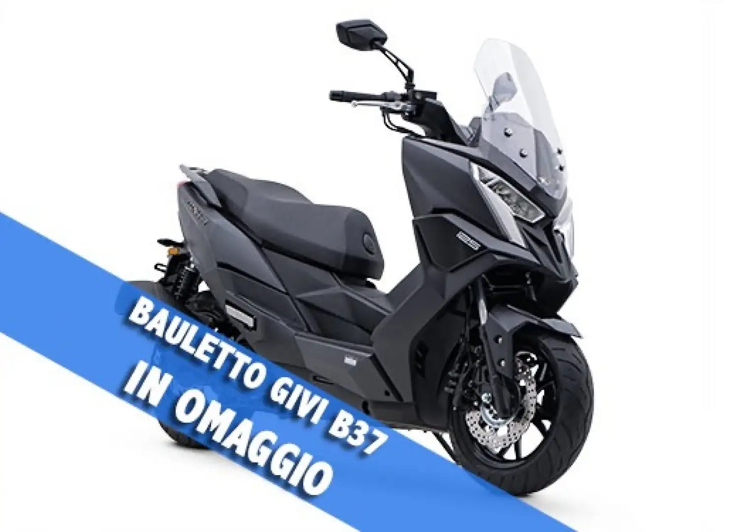 Kymco Dink 125 R Tunnel 2023 - NUOVO PRONTA CONSEGNA Fekete - 1