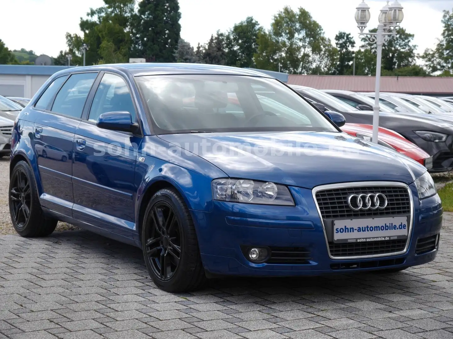 Audi A3 Sportback 2.0 TFSI 1.Hand/original 92.000 km Blau - 2