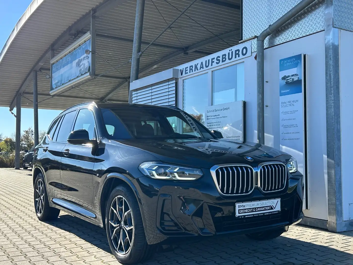 BMW X3 xDrive20d M-Sport LASER/HUD 2 JAHRE GARANTIE Schwarz - 2