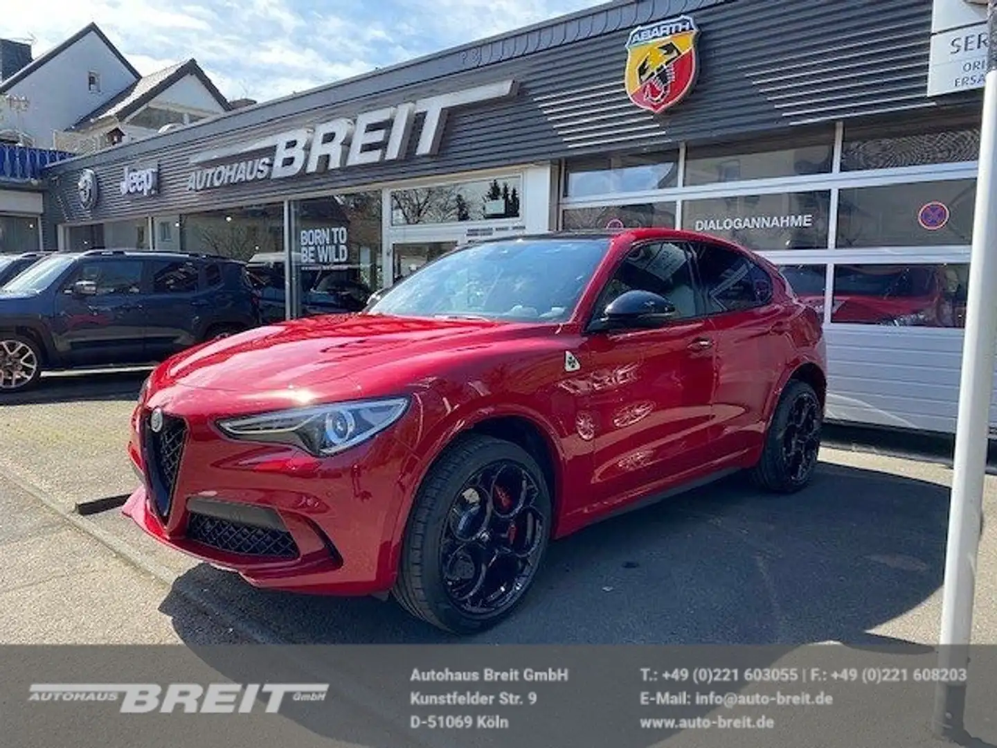 Alfa Romeo Stelvio Quadrifoglio MY22 2.9 V6 Kırmızı - 1