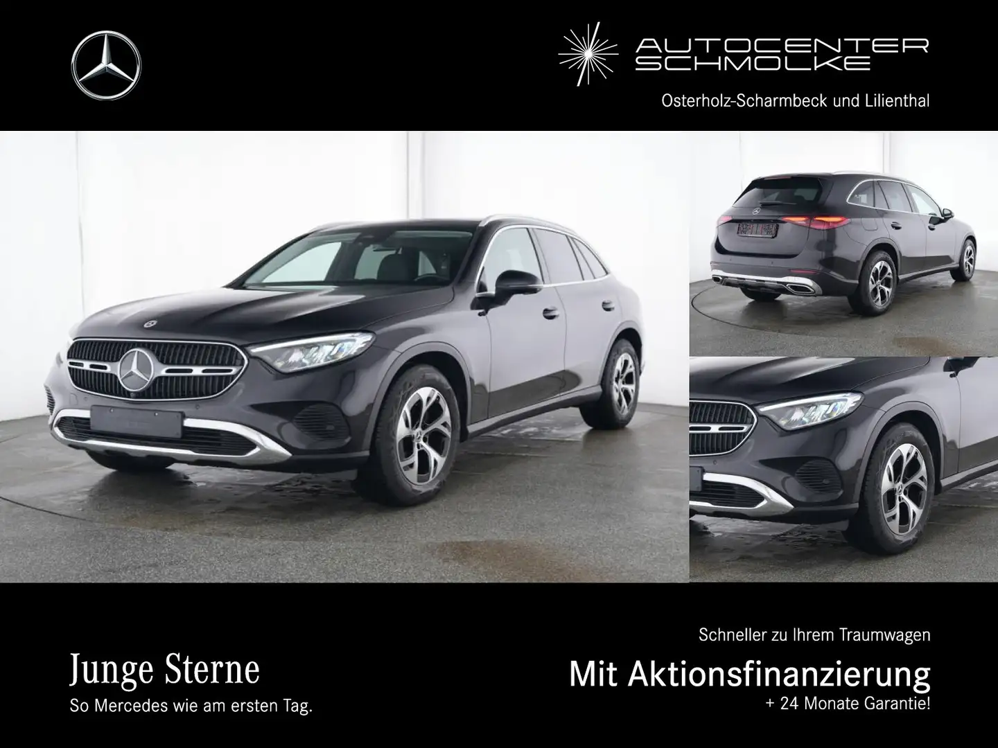 Mercedes-Benz GLC 200 GLC 200 4M PANORAMA*AHK*360°MEMORY*TOTWINKEL*etc Negro - 1