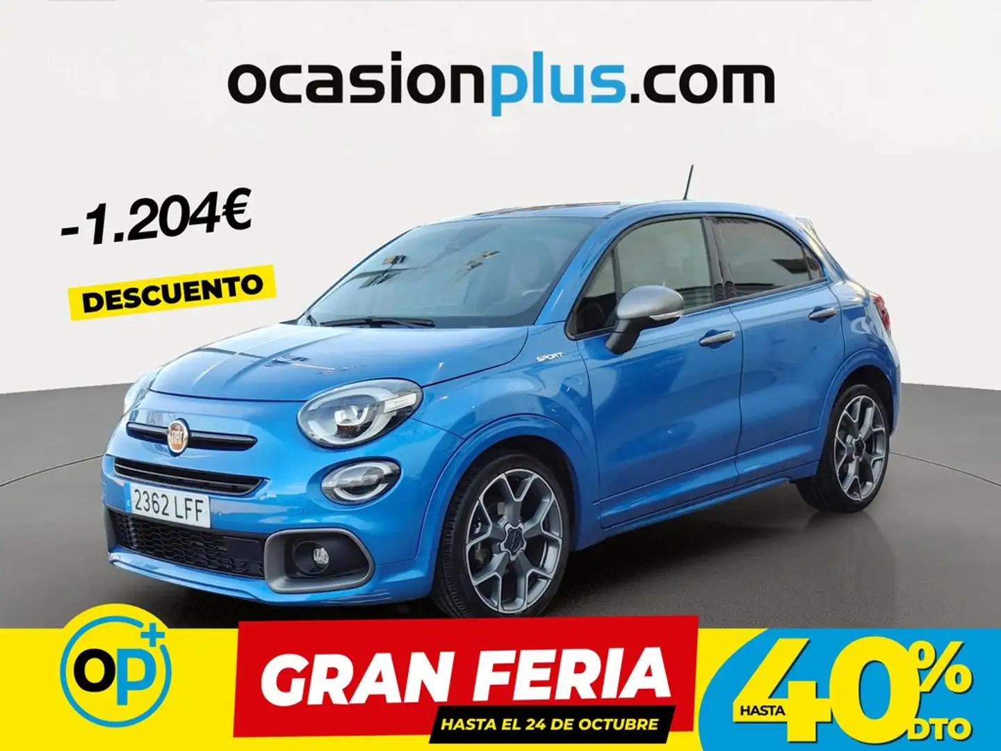 Fiat 500X 1.0 Firefly S&S Sport Azul - 1