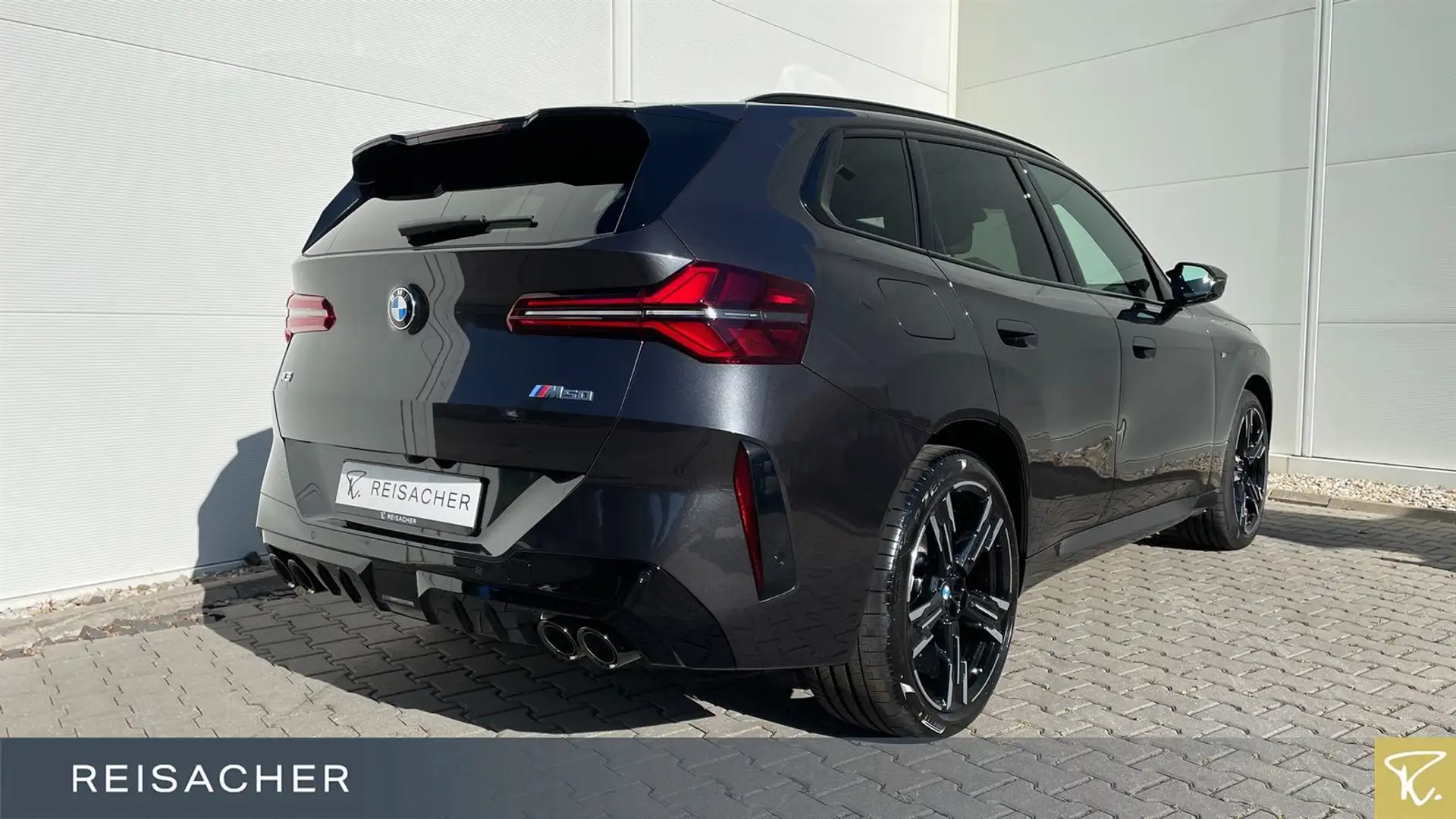 BMW X3 M50 xDrive A M-Sport PRO,Pano,el.Sitz+Mem,AHK Grijs - 2