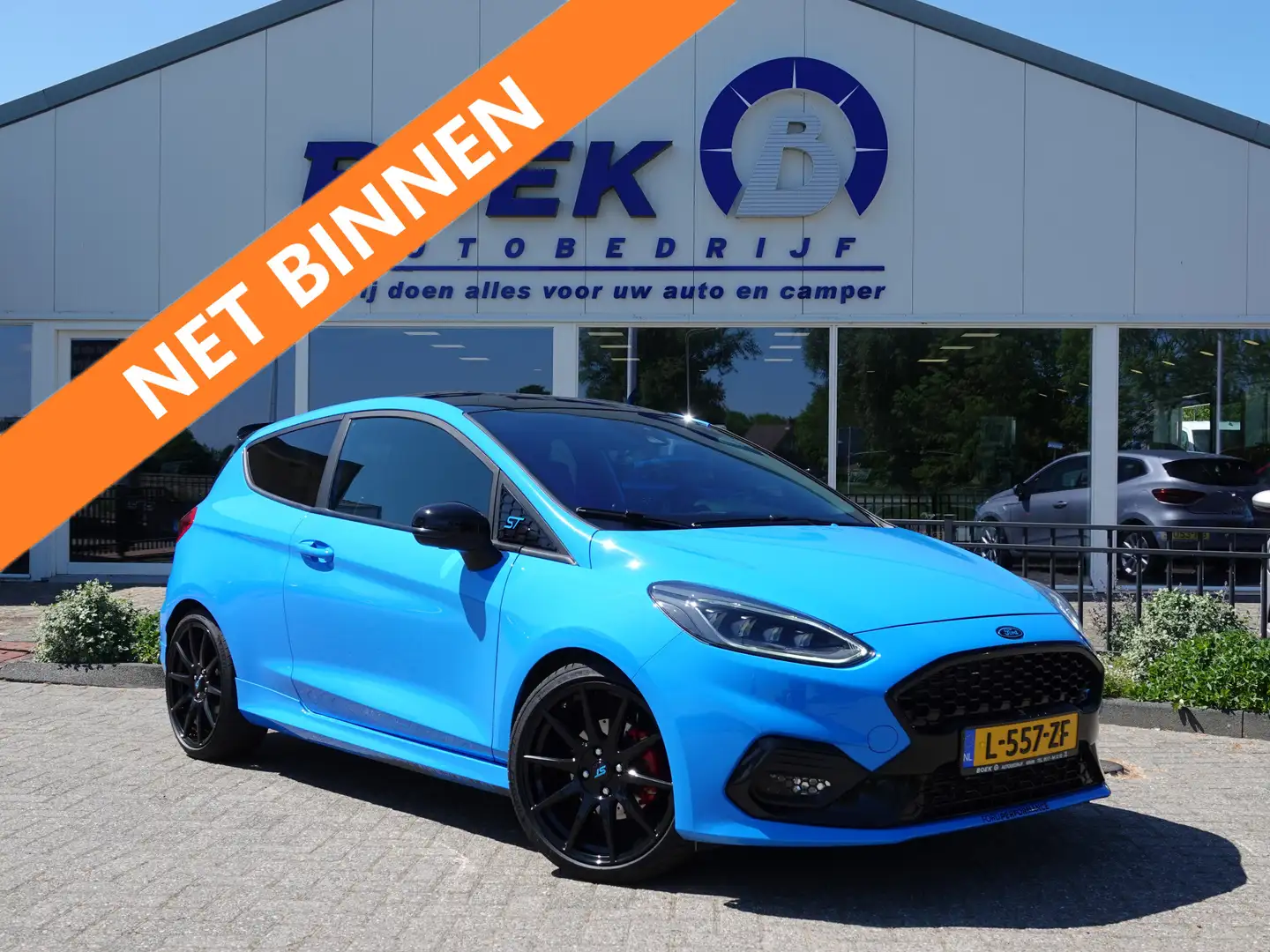 Ford Fiesta 1.5 EcoBoost ST-3 200PK MILLTEK | B&O | WINTERPACK Bleu - 1
