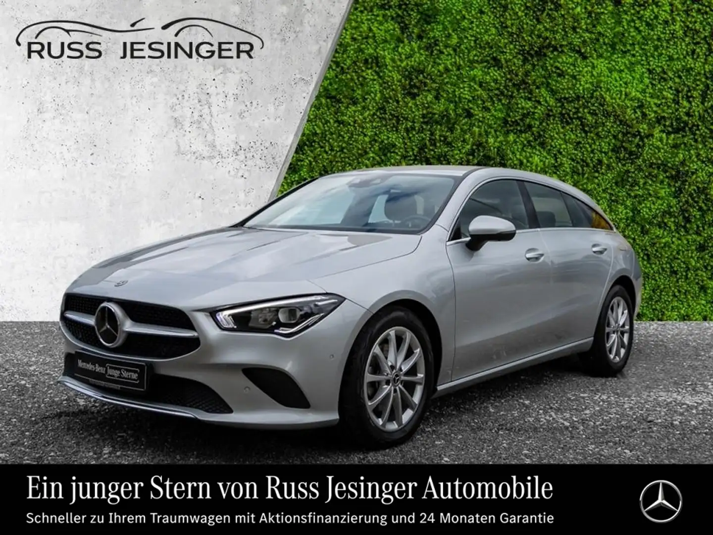 Mercedes-Benz CLA 200 d SB Progressive *AHK*360*Distr*LED*MBUX Silber - 1