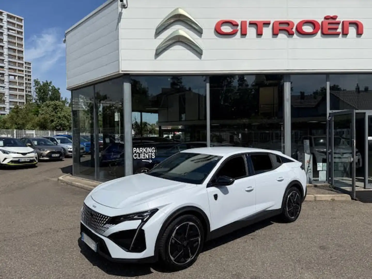 Peugeot 408 HYBRIDE 180CV E-EAT8 GT Blanc - 1