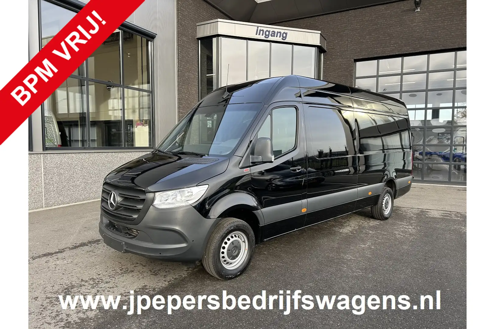 Mercedes-Benz Sprinter 317 CDI L3 H2 MBUX / Camera / Parkeersensoren / Ca Noir - 1