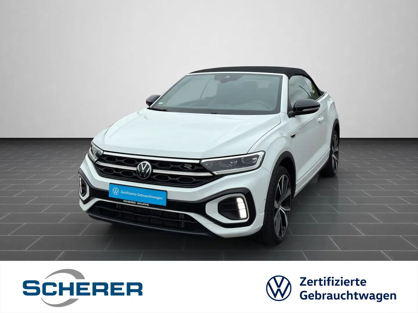 Volkswagen T-Roc R-LINE 1.5 TSI LED PLUS BLACK ST Weiß - 1