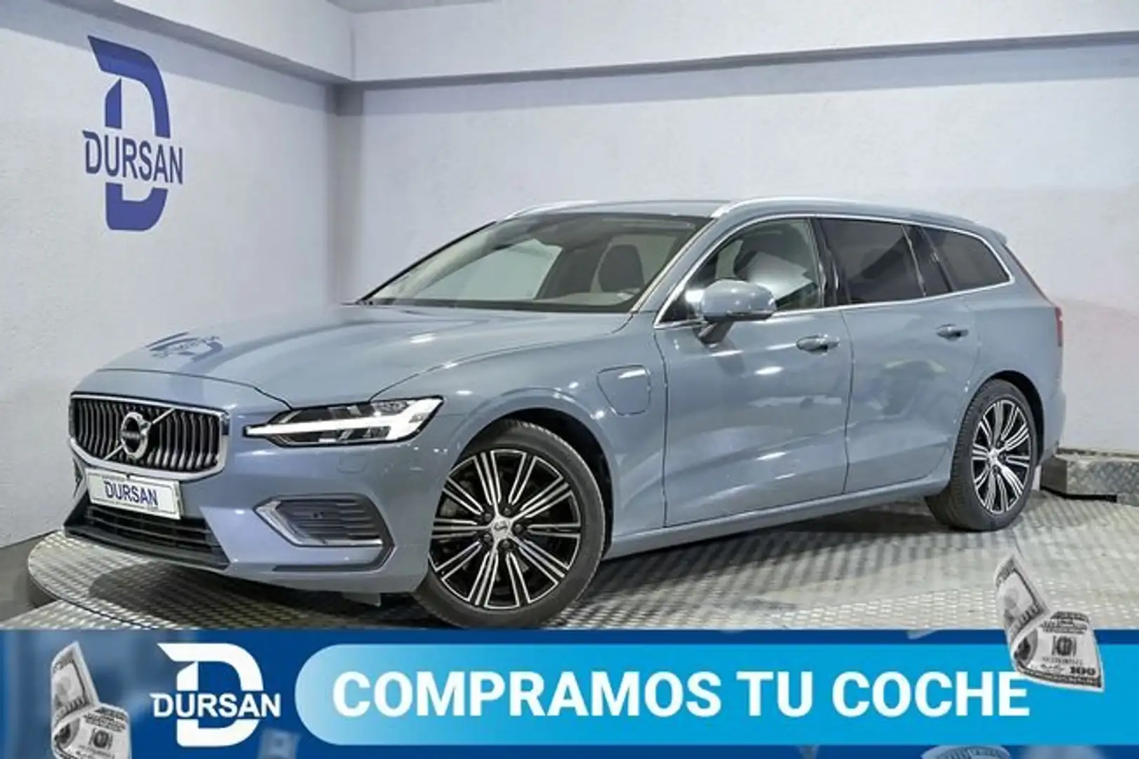 Volvo V60 2.0 T6 AWD Recharge Inscription Auto Gris - 1
