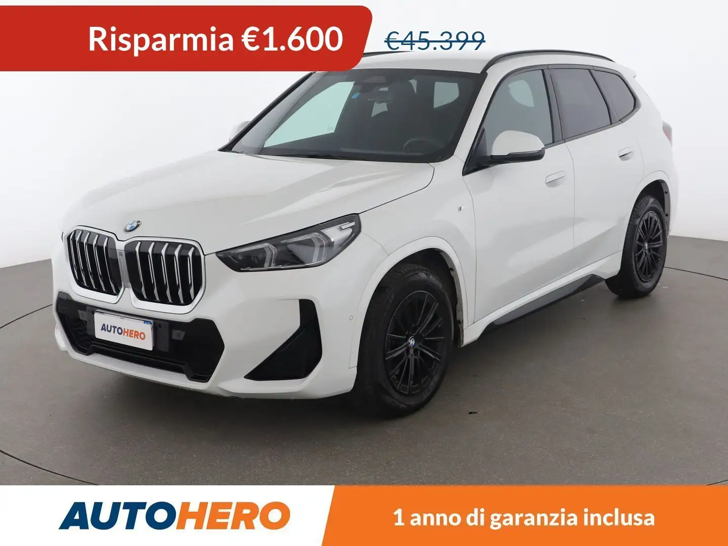 BMW X1 sDrive 18d Msport Bianco - 1