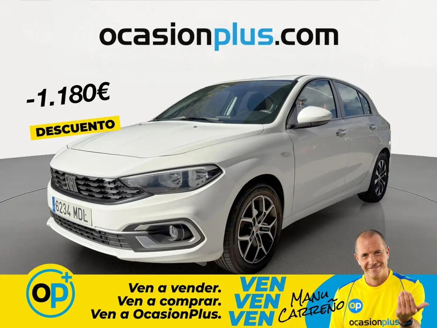 Fiat Tipo 1.0 GSE Blanco - 1