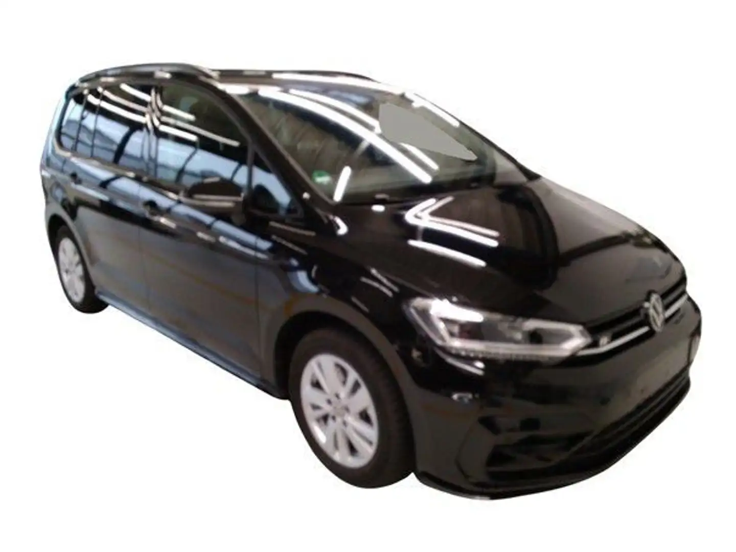 Volkswagen Touran 1.5 TSI DSG R-Line 7-Sitzer Klima Einparkhilfe Schwarz - 1