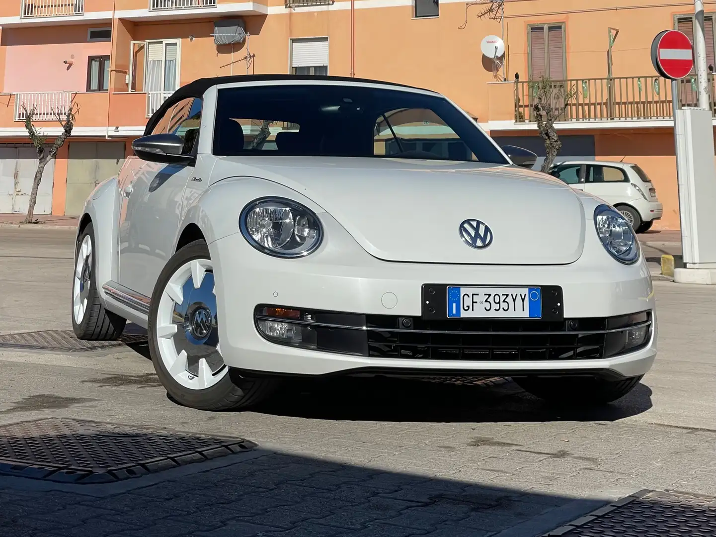 Volkswagen Maggiolino Cabrio 2.0 tdi Sport 140cv dsg Blanc - 2