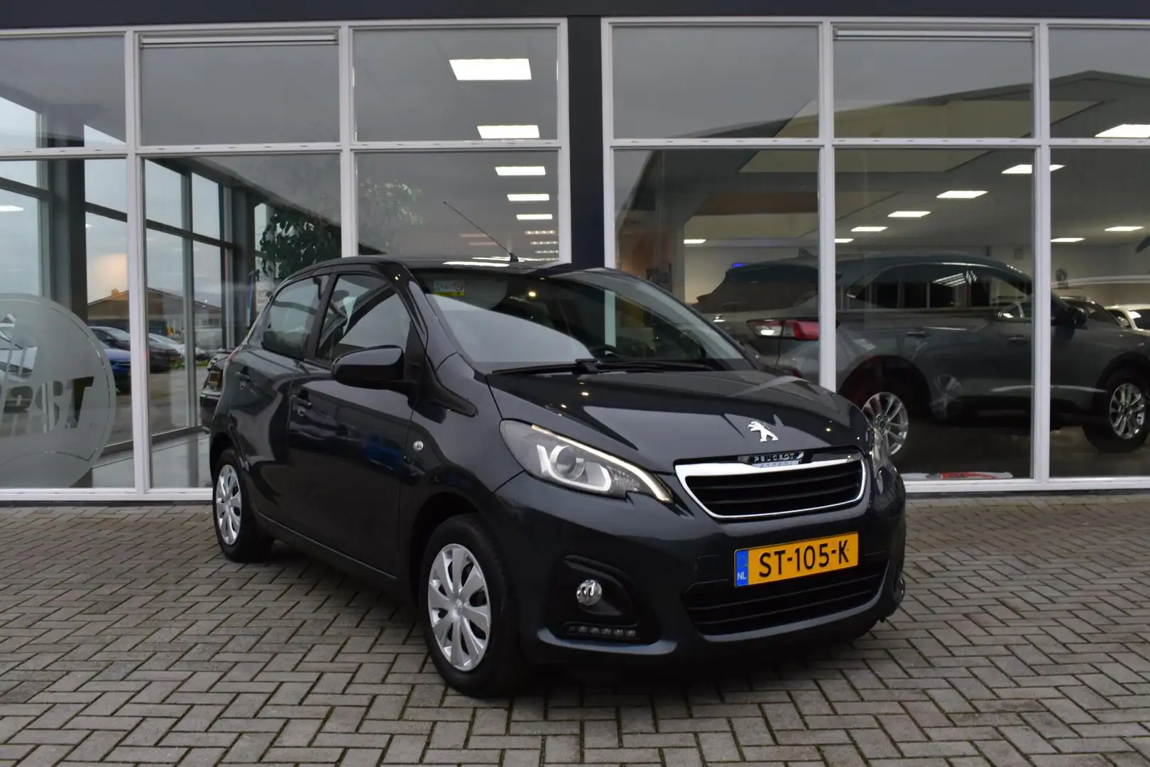 Peugeot 108 1.0 e-VTi Active|Airco|Bluetooth|Elek. Ramen| Grau - 2
