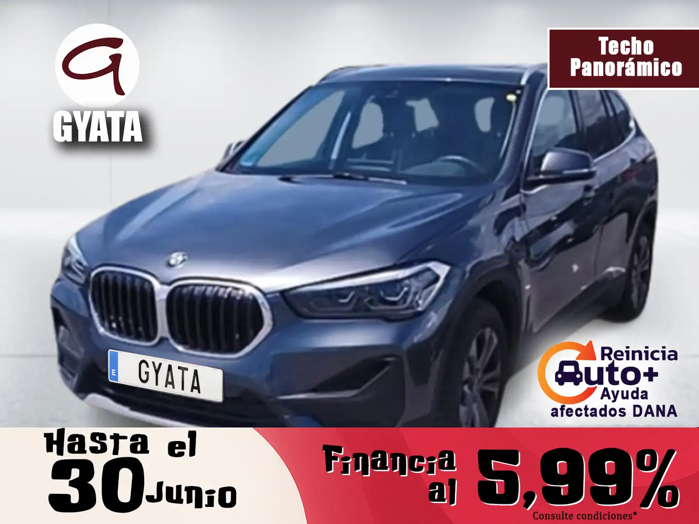 BMW X1 xDrive25eA Gris - 1