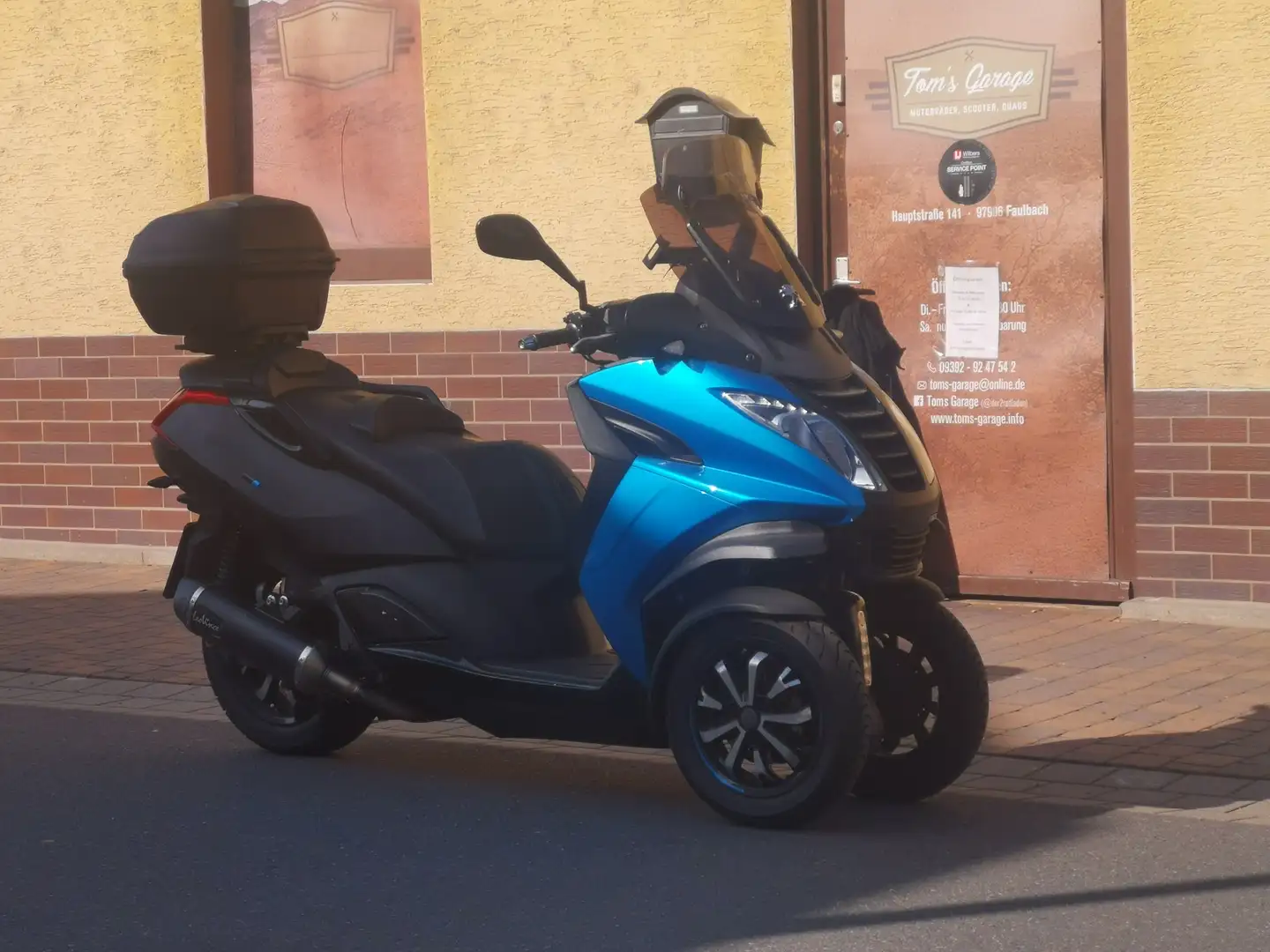 Peugeot Metropolis I400 Blauw - 1