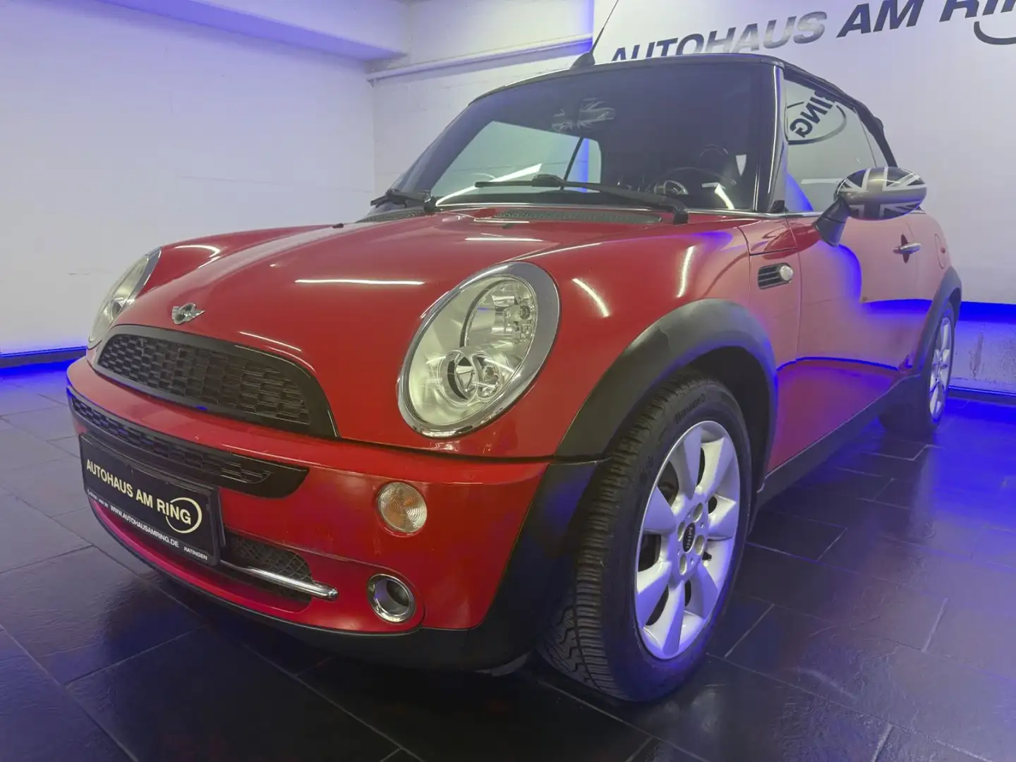 MINI One Cabrio ONE Cabrio KLIMA LEDER PDC SZHG KUPPLUNG+TÜV NEU Rot - 2