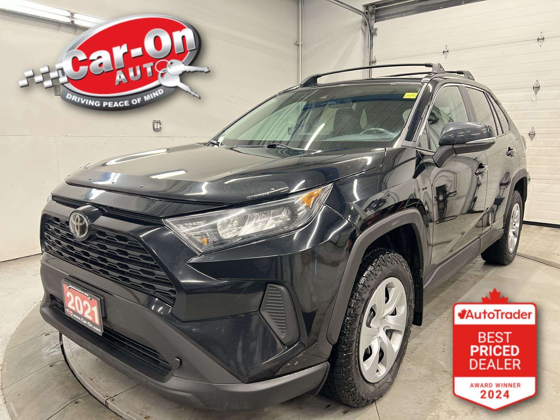 Black 2021 Toyota RAV4 LE AWD SUV / Crossover All-Wheel Drive Automatic