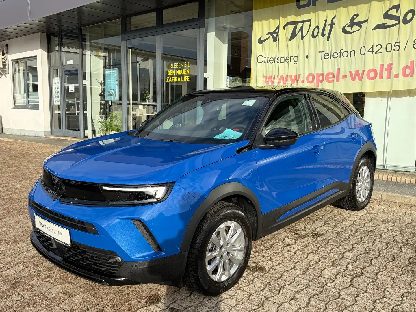 Opel Mokka-E GS Line AT 11kW+LED+KAMERA+LHZ+PDC+SHZ+ Blau - 1