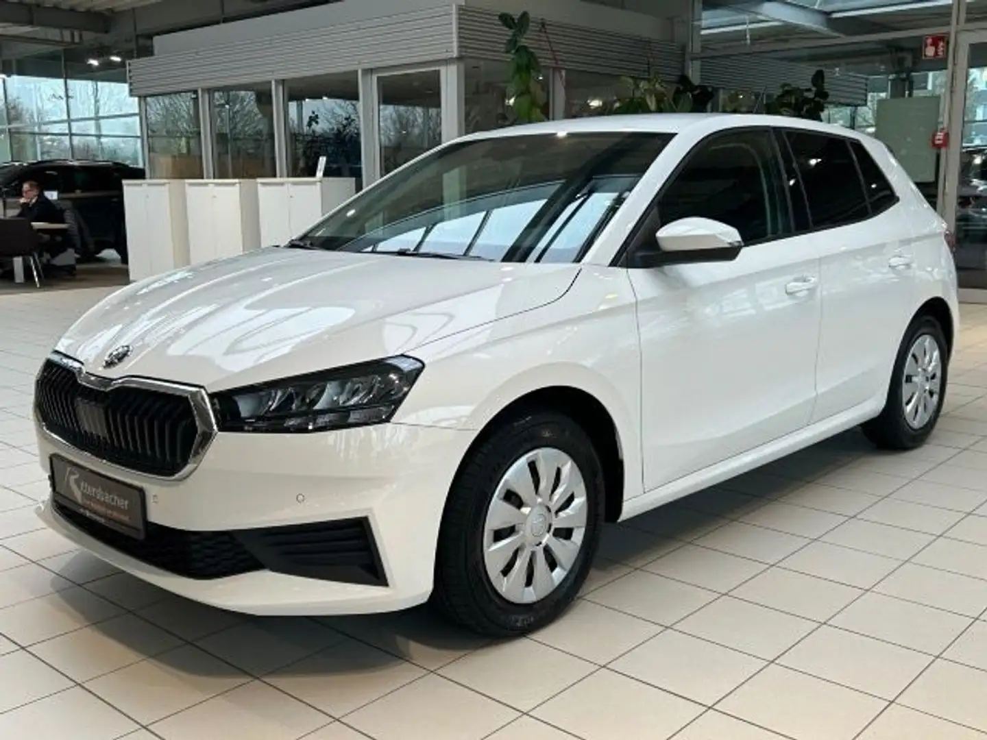 Skoda Fabia Ambition 1.0 TSI Navi PDC Sitzhzg. Klima Blanc - 2