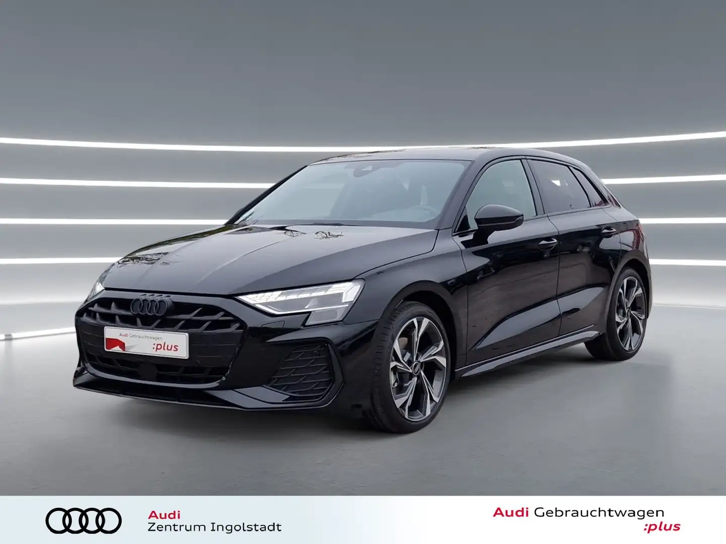 Audi A3 Sportback 35 TDI 2x S line MATRIX AHK SONOS S line Schwarz - 2