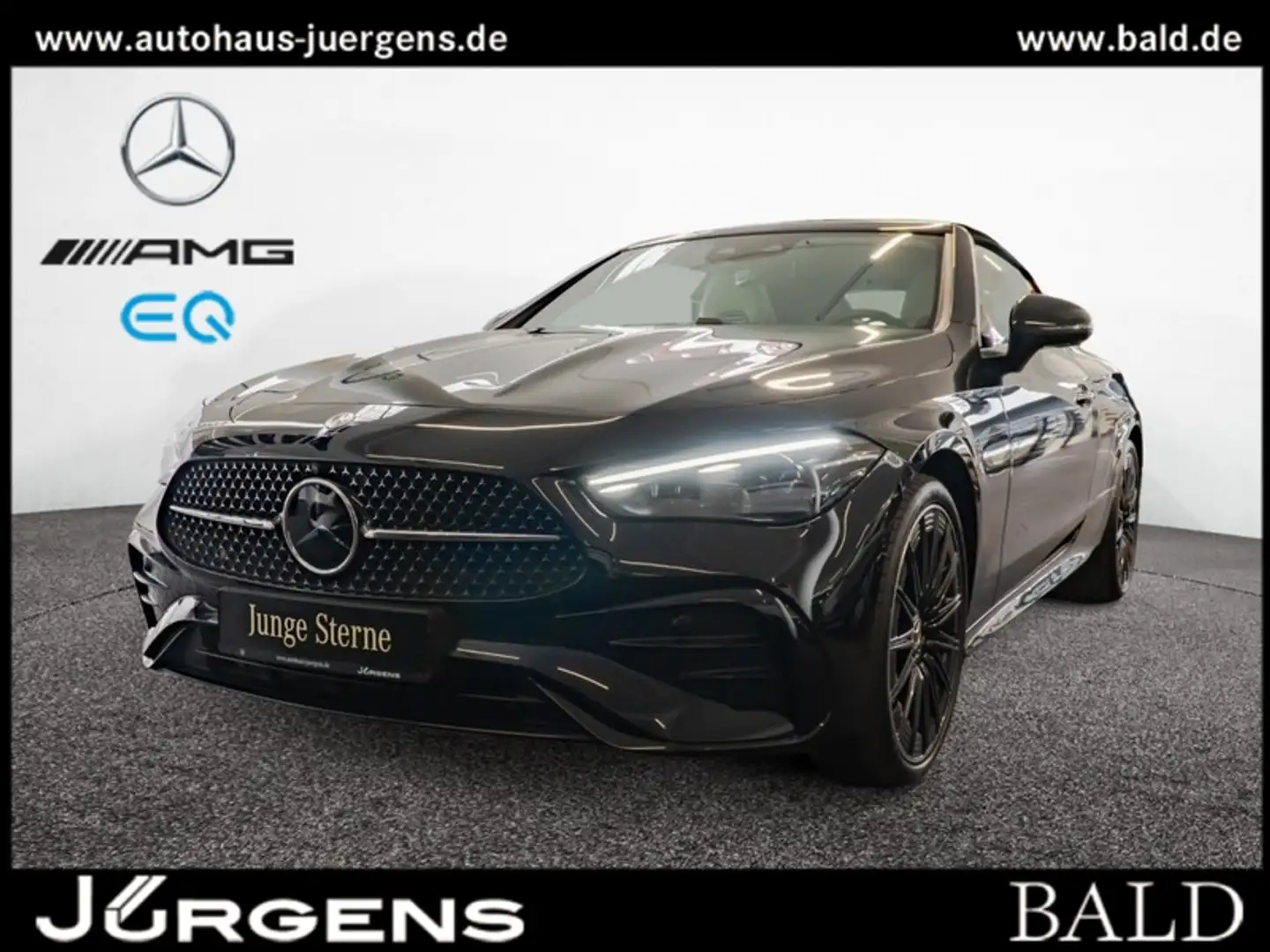 Mercedes-Benz CLE 450 4M Cabrio AMG-Sport/Burm/Distr/Sitzklima Schwarz - 2
